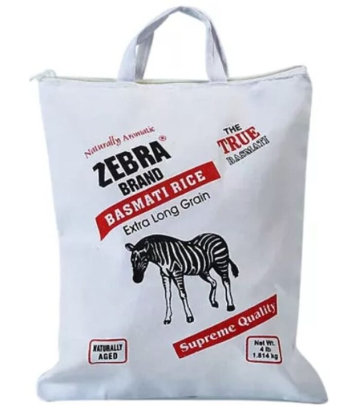 ZEBRA BASMATI RICE Extra Long Grain